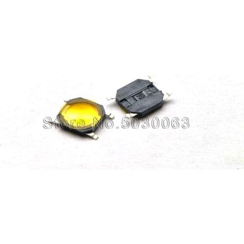 100pcs/lot 4*4*0.8 thin film touch switch 4pin SMD switch mobile phone camera MP4 microwave oven button 4x4x0.8mm