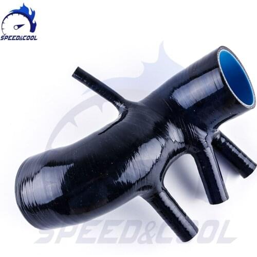 4 Ply Silicone Intake Inlet Tube Pipe Hose For 86-92 Supra MK3 7M-GTE JDM 1986 1987 1988 1989 1990 1991 1992
