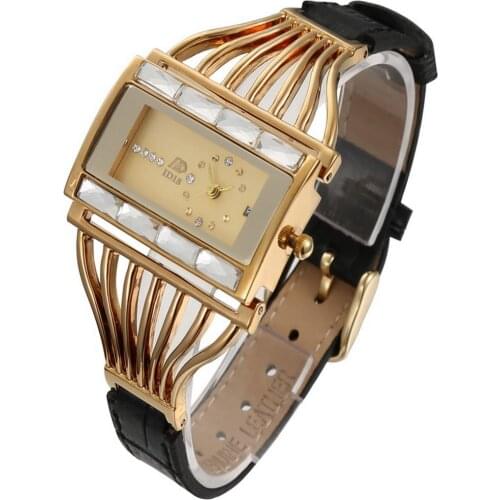 2021 IDIS New Style Diamond dial leather high quality watch fashion designer Wrist watches