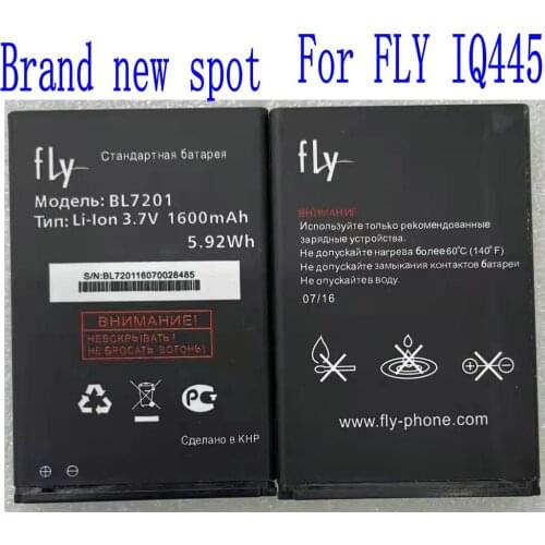 High Quality 1600mAh BL7201 Battery For FLY IQ445 Mobile Phone