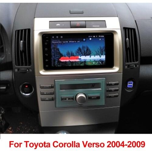 For Toyota Corolla Verso 2005 2008 Car Radio Multimedia Video Player Navigation Stereo GPS Android 10 No 2din Carplay Head Unit