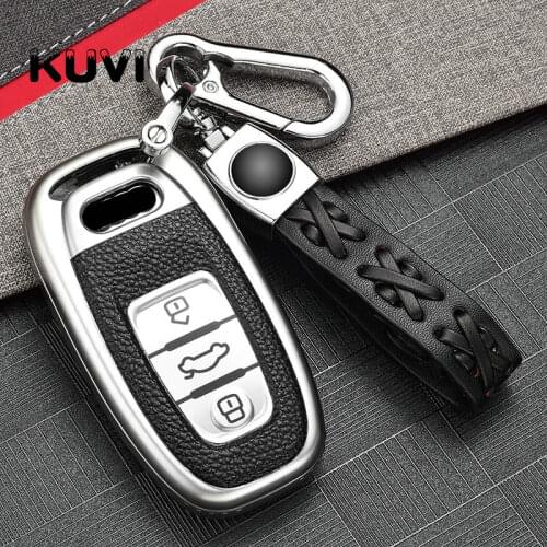 TPU Car Key Cover Fob Case Shell For Audi A1 A3 A4 A5 A6 A7 A8 Quattro Q3 Q5 Q7 2009 2010 2011 2012 2013 2014 2015 Accessories
