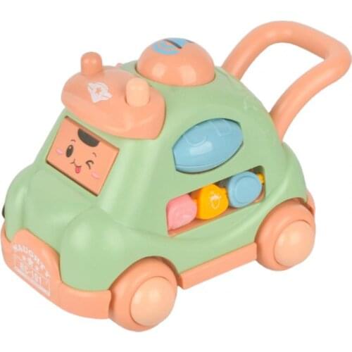 Push Car Gentle Cars Light Music Sound Bright Color Kids Funny Vehicle Parent-children Interaction Toys and Game Model Toy Gifts