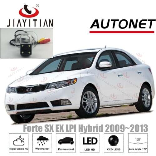 JIAYITIAN RearView Camera For Hyundai Verna Sedan for Kia Forte TD K3 Kia Cerato CCD Night Vision Reverse license plate camera