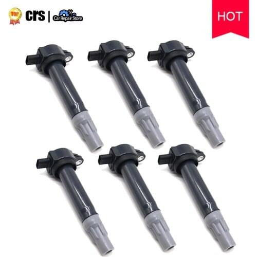 6PCS Ignition Coil 4606869AB For Dodge Charger V6 3.5L 2.7L 2006-2010 UF502 High Quality