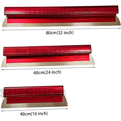 Suprihoo Skimming Blade 3" 16" 24" 32" Imported Aluminum Handle New Material Barrel Small Skimming Blade 0.35mm 0.5mm Thickness