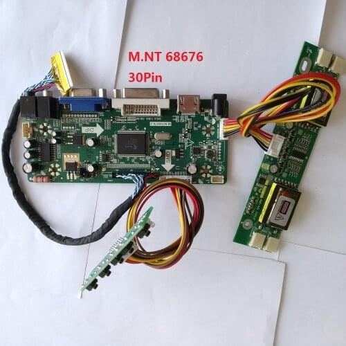 For M236H1-L01/L03/L05/L07/L08/L09 panel screen 1920X1080 HDMI LCD LED Controller board kit 23.6" 30pin 4 lamps