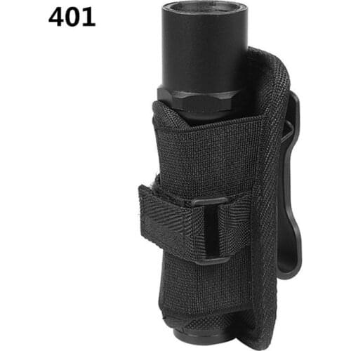Tactical 360 Degrees Rotatable Flashlight Pouch Holster Torch Case for Belt Torch Cover Hunting Lighting Accessories