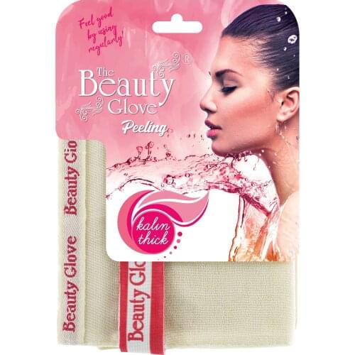 The Beauty Glove 100 Floss Exfoliating Bath Thick Mitt