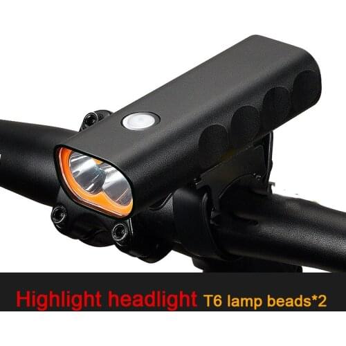 Bike Bicycle Rainproof USB Charging LED 400 Lumens MTB Front Lamp Headlight Aluminum Ultralight Flashlight