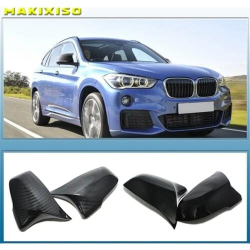 X1 F48 Carbon Mirror Cover For BMW X2 F39 F46 F45 F49 F52 Z4 G29 1 2 Series Touring Side RearView Mirror Case M Look 2014-UP