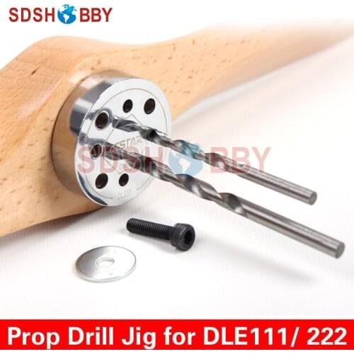 6STARHOBBY Propeller Drill Jig/ Drill Guide with Screw for DLE85 DLE111 DLE120 DLE222 DLA112 DLA116 DA85 EME120 Gas Engines