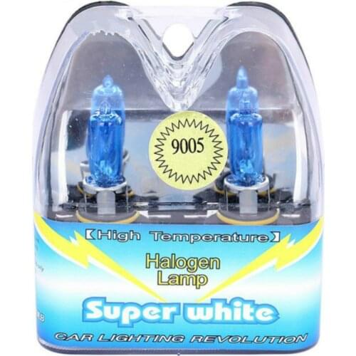 HB3 9005 12V 65W 100W Auto Xenon Halogen Bulbs Car Headlight Bulb Low Beam Fog Light Bulbs 9005 Car Head Light Lamp 5000K White