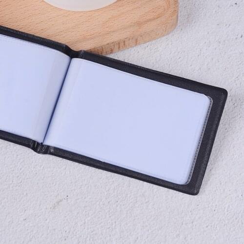 1PC PU Leather 40 Cards ID Credit Card Holder Book Case Keeper Organizer Business Vintage Bag Passport Credit Card Case