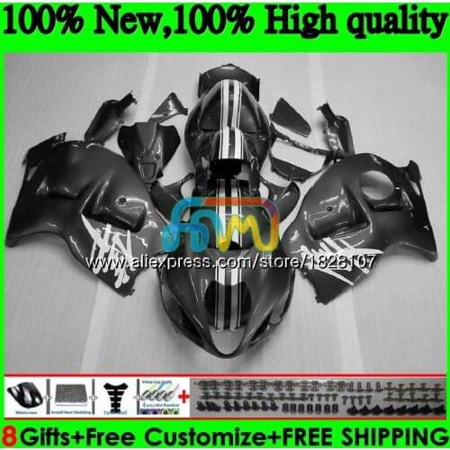 GSXR-1300 For SUZUKI Hayabusa GSXR1300 96 02 03 04 05 06 07 49BS.94 GSXR 1300 2002 Silvery grey 2003 2004 2005 2006 2007 Fairing