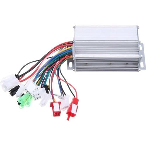 DC 36V/48V 350W Electric Bicycle Brushless Motor Controller with Aluminum Shell Electric Scooter Repair Tools