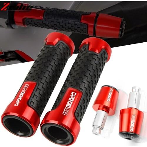 For Aprilia CAPANORD 1200 ABS Rally 2014-2017 2016 2015 Motorcycles Accessories Handlebar Hand Grips Handle Bar Ends Cap Plug