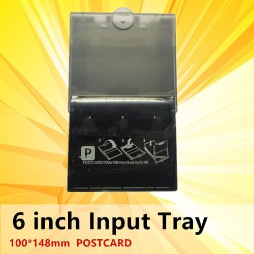 6 inch Paper Input Tray Assembly PAPER PICKUP TRAY for Canon Selphy Color Photo Printer CP1200 CP1300 CP910 CP900 POSTCARD
