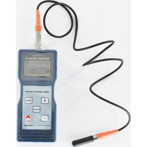 CM-8821 Coating Thickness Meter 0~1000um magnetic induction F Type Probe thickness gauge enamel layer