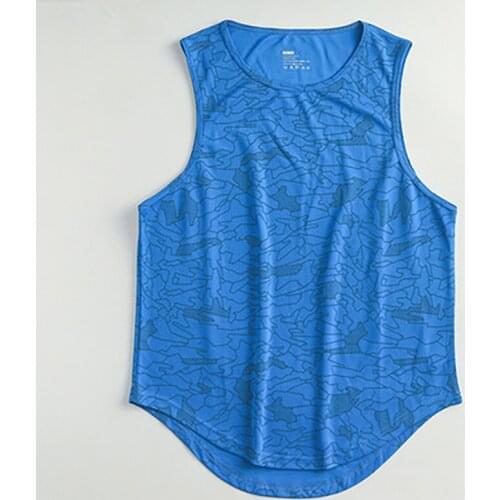 Mens Fitness Training Vest Running Vest Fashion Street Style Quick-drying Vest Mens Breathable Corset Top