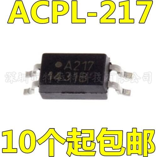 10pcs/lot Brand New & Original ACPL-217 Photoelectric Coupler LTV-217 Isolation Chip SOP4 A217