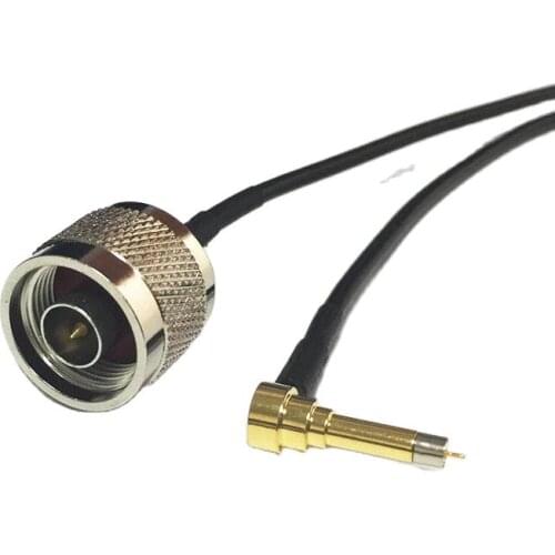 New N Male Plug Switch MS156 Right Angle pigtail cable RG174 20CM 8" for HUAWEI Yota modem