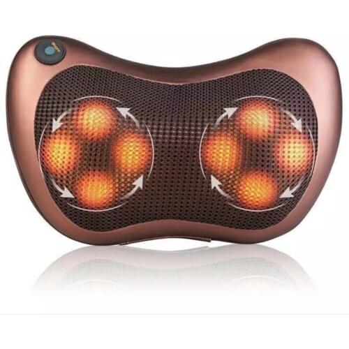 Cordless Body Muscle Neck Back Shiatsu Massager Pillow with Heat Relaxation Leg Foot Body Arm Muscle Heat Massager Pillow
