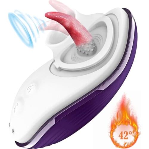 Sexy Vibrating Egg Spikes Tongue Licking Vibrators For Women Masturbator Clitoris Sucker Nipple Pump Anal Licks Sex Toys Erotic