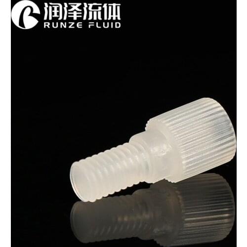 Standard M6 and 1/4-28 Coned Plugs for Close Off Unused Ports on Multiport Valves or Manifolds Accurate Threads High Quality