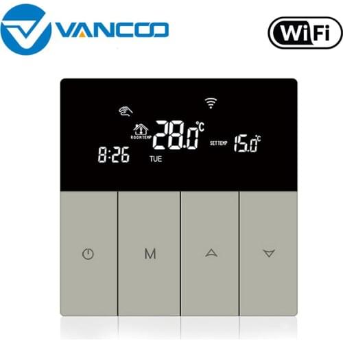 Vancoo Wifi Thermostat 220V Temperature Controller 16A Electric Heating Touch Screen Warm Floor Heating Thermoregulator