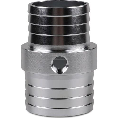 1-1/2in to 1-3/4in Hose Barb Coupler with 1/8in NPT Steam Port Adapter Top Radiator LS Swap Coolant AN627-27X125