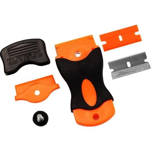 1 Set Wear Resistant Plastic Car Glue Scraper The Glue Cleaner Remover For Phone Scraper Repair Tools With Plastic Blade