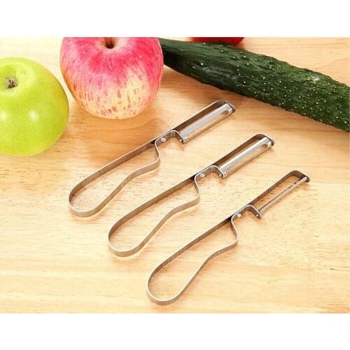 1PC Vegetables Fruit Peeler Home Kitchen Fruit Slices Potatoes Apple Peeling Nife Multifunctional Peeler Kitchen Tools LF 254