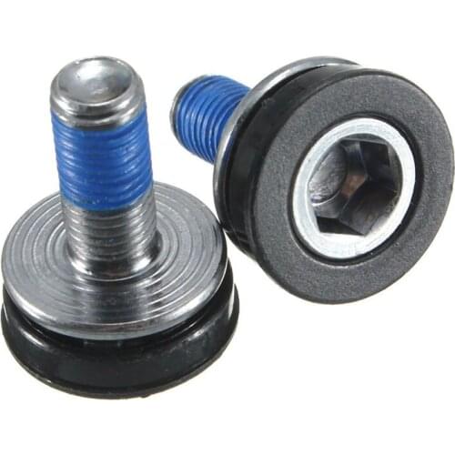 1Pc Practical Bicycle Crank Arm Bottom Bracke Mountain Bike Crank Bolts Bicycle Axle Bolt Screw Capless