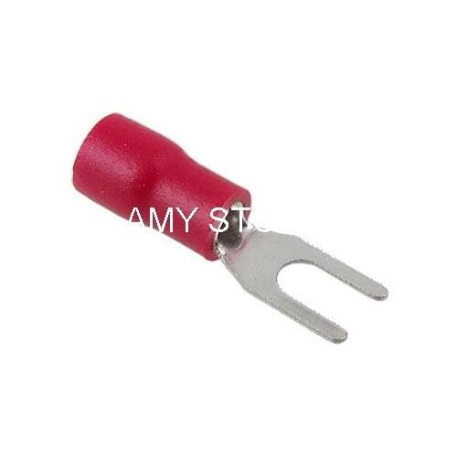 3mm Screw Furcate Pre Insulating Fork Terminal Connector SV1.25-3