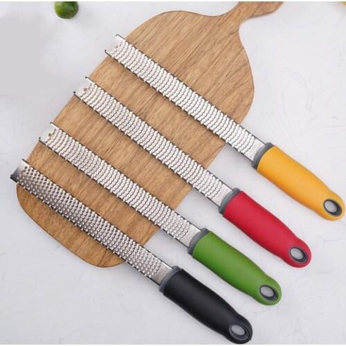 304 Stainless Steel Multifunctional Chocolate Cheese Shaving Knife Sharp Blade Bag Cover Anti-Slip Design Lemon Ginger Shaved