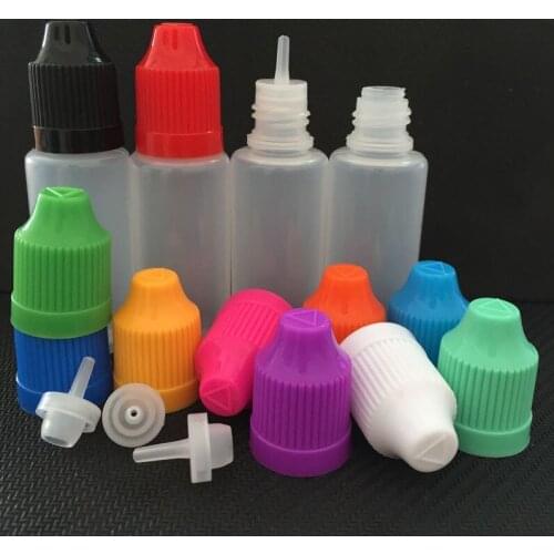 50pcs 50 ml Essential Oil bottle 50ml Plastic Dropper Bottle With Childproof Cap For E Cigarette eGo Empty Needle Bottles