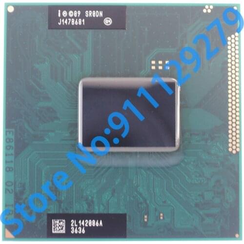 Core i3-2350M i3 2350M SR0DN 2.3 GHz Dual-Core Quad-Thread CPU Porcessor L2=512M L3=3M 35W Socket G2
