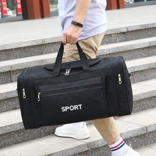 40L Travel Bags Nylon Travel Pocket Fashion Weekend Sports Gym Bag Large Multi-pocket carry on Luggage Bag For travelling