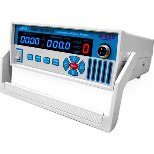 AVR R20 / R100 Intelligent Battery Internal Resistance Tester 0-20V / 0-99V 18650 Lithium Battery Tester