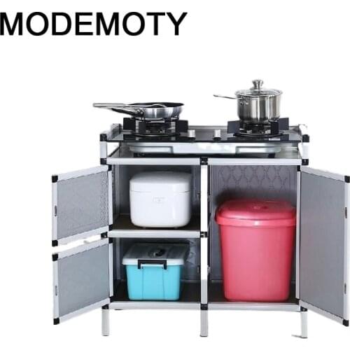 China Moveis Sala De Jantar Capbords Aluminum Alloy Side Tables Cabinet Kitchen Furniture Mueble Cocina Cupboard Sideboard