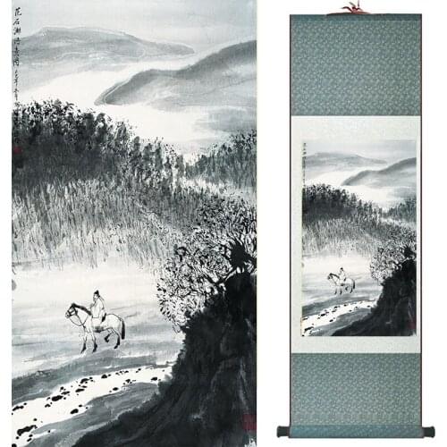 Hotsale landscape painting Chinese traditional art painting China ink painting fashion home decoration painting