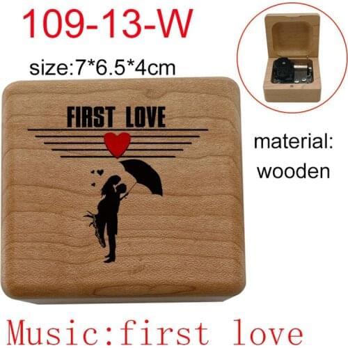 Mechanical music first love Music Box Movement DIY Play Set Music Boxes Gift wife girlfriend husband Christmas New Year Gift