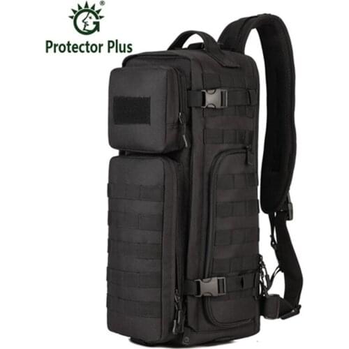 Men Chest Sling Back pack Mens Bags One Single Shoulder Man Large Travel Military Back packs Molle Bags Outdoors Rucksack