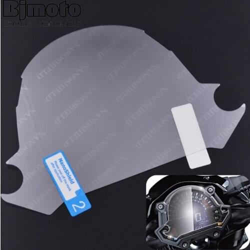 Motorcycle Decals Tachometer Lens Dashboard Instrument Sticker Speedometer Clear Film Screen For kawasaki Z650 Z900 2017