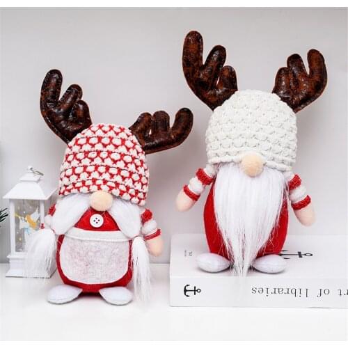 Christmas Luminous Dwarf Doll Luminous Forest Doll Ornament Doll Party Christmas Home Decoration Accessories Navidad 2021 natal