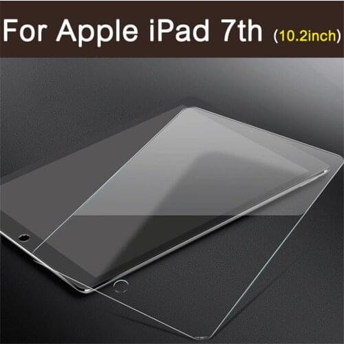 I Pad 7th glass the for Apple iPad 10.2 screen glas ipad10.2 ipad7th 7th 7gen generation i pad 7 9h 2.5D film scren full cover