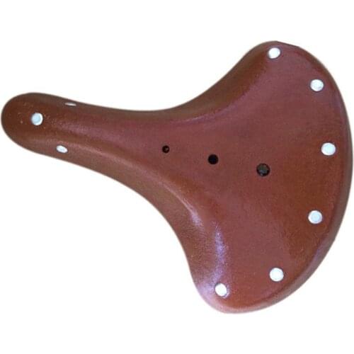 Universal Bicycle Saddle Retro Classic PU Leather Bike Cycling Saddle Seat Breathable Spring Cycle Shockproof Seat Cushion