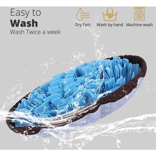 Dog Sniffing Feeding Pad Pet Snuffle Mat Dog Smell TrainingWaterproof Food Mat Cushion Pet Playing Toy Stress Relief Use