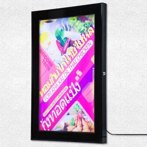 High quality outdoor light box sign single side outdoor light box waterproof light box